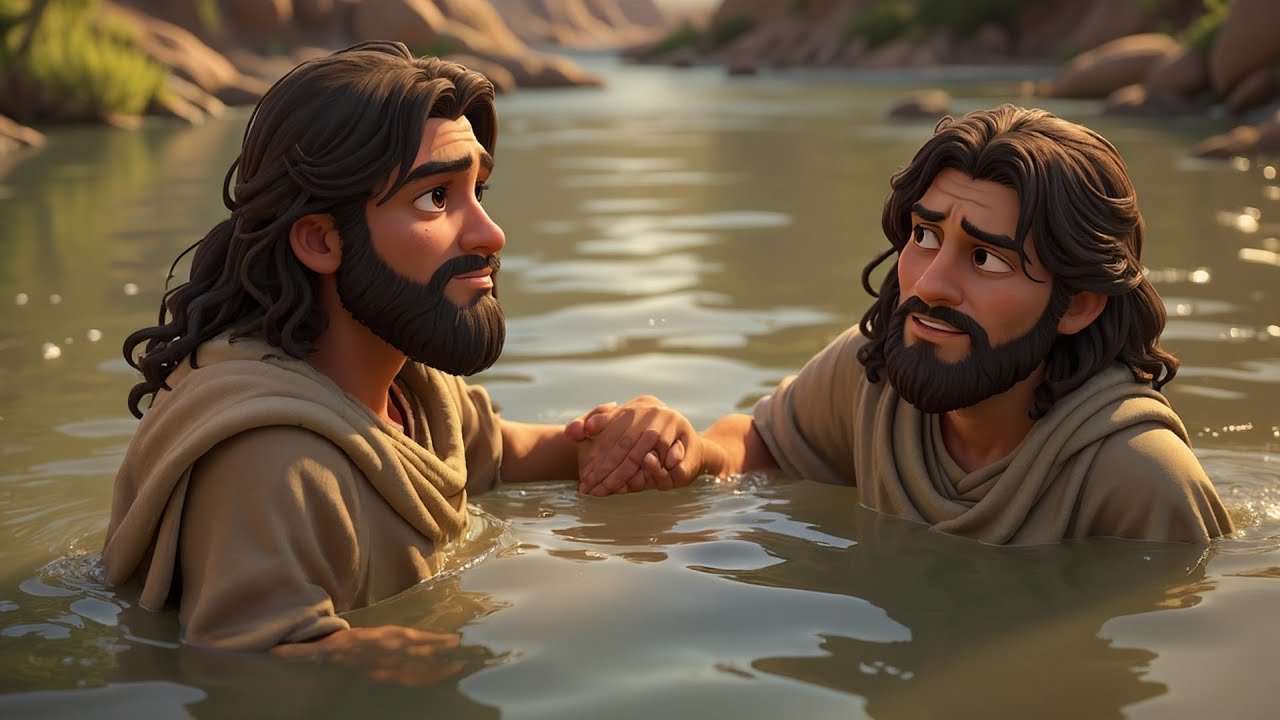 The Catholic Gospel Story for January 11, 2026 The Baptism of Jesus A Day of Divine Love