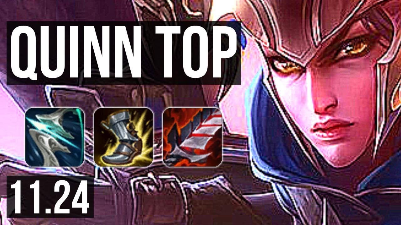 QUINN vs FIORA (TOP) | 66% winrate, Legendary, 12/3/7 | EUW Diamond | 11.24