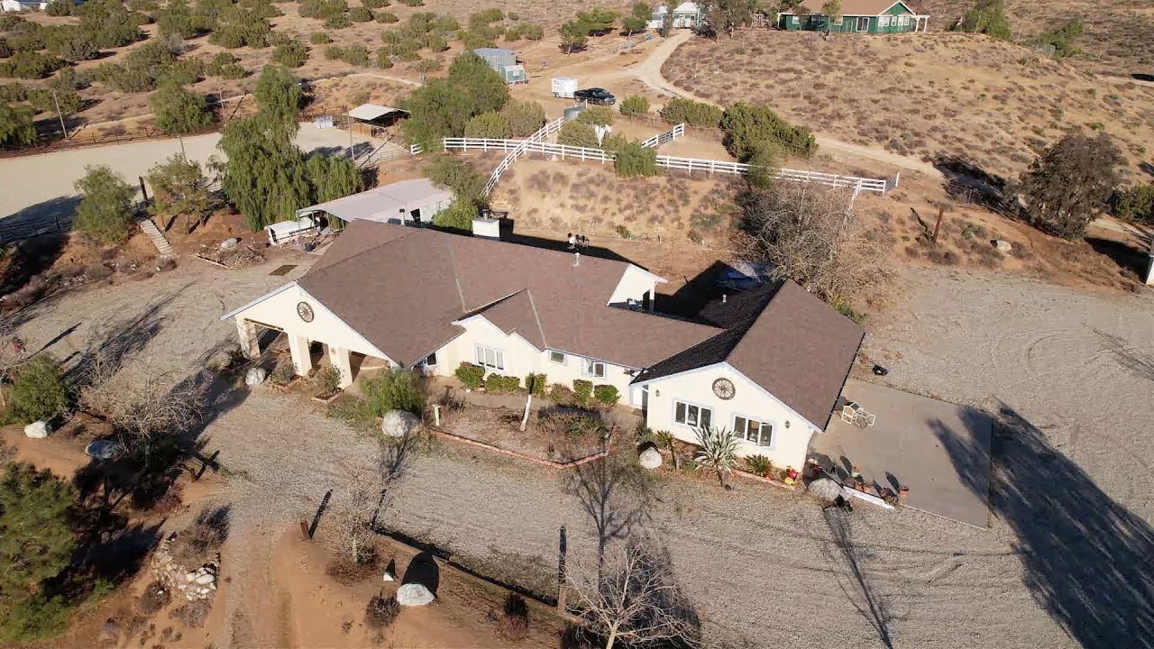 Drone Video of a Ranch in Acton, California