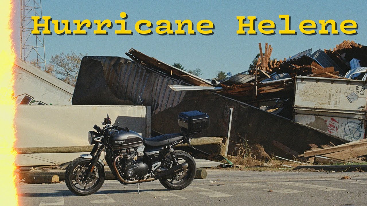 Motorcycle Trip to Post-Hurricane Asheville, NC
