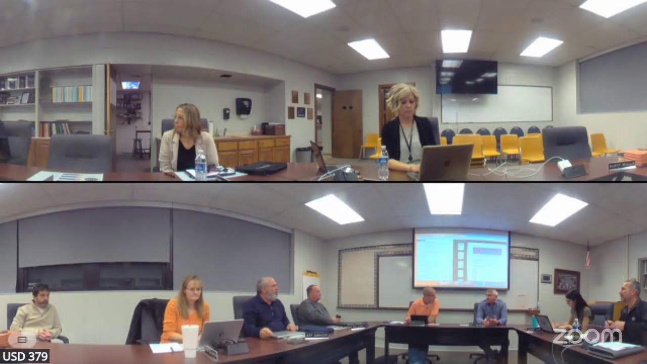 USD 379 Regular Board Meeting January 12th, 2026