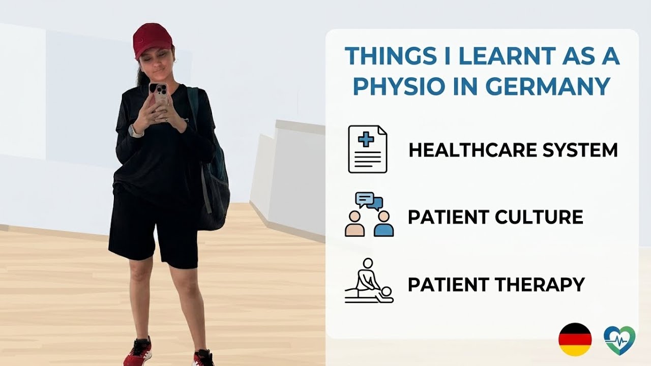 Part I: I learnt this as a Physiotherapist in Germany #worklife #physiolife #newchallenges #ytvideo
