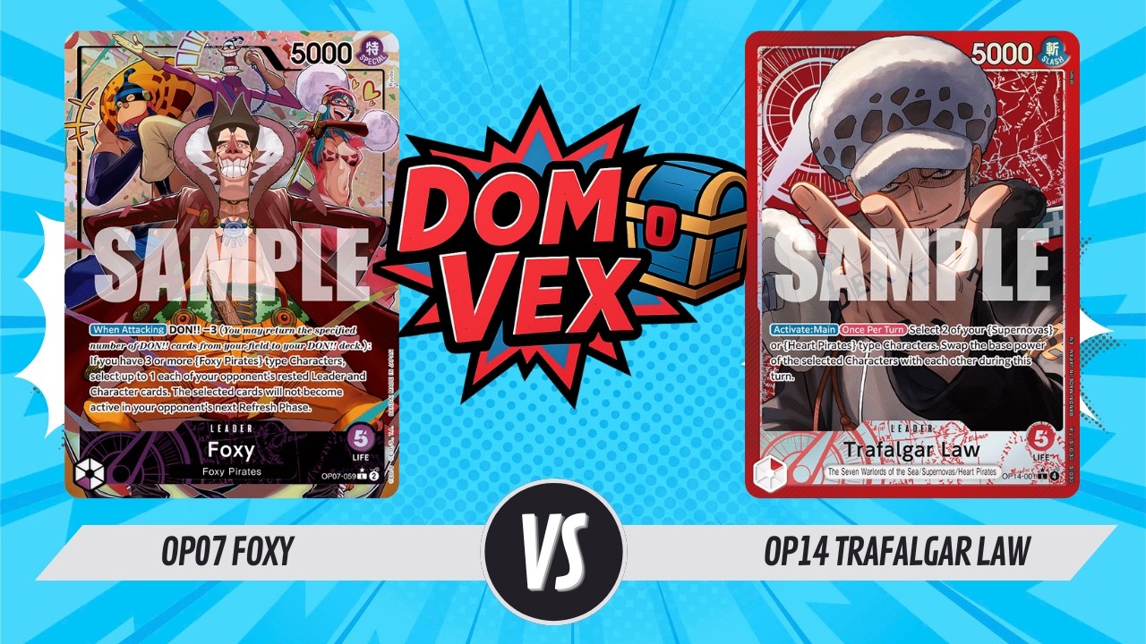 [OP14] OP07 Foxy vs OP14 Law | The Reigning Champ! Rd. 4 (Off Meta Tourney)
