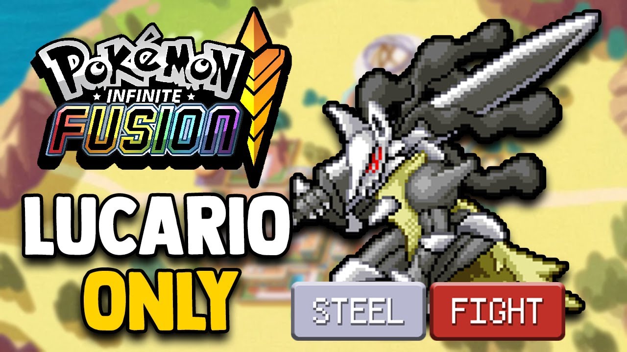 МОГУ ЛИ Я ПОБЕДИТЬ В POKEMON INFINITE FUSION, ИСПОЛЬЗУЯ ТОЛЬКО СЛИЯНИЯ ЛУКАРИО?