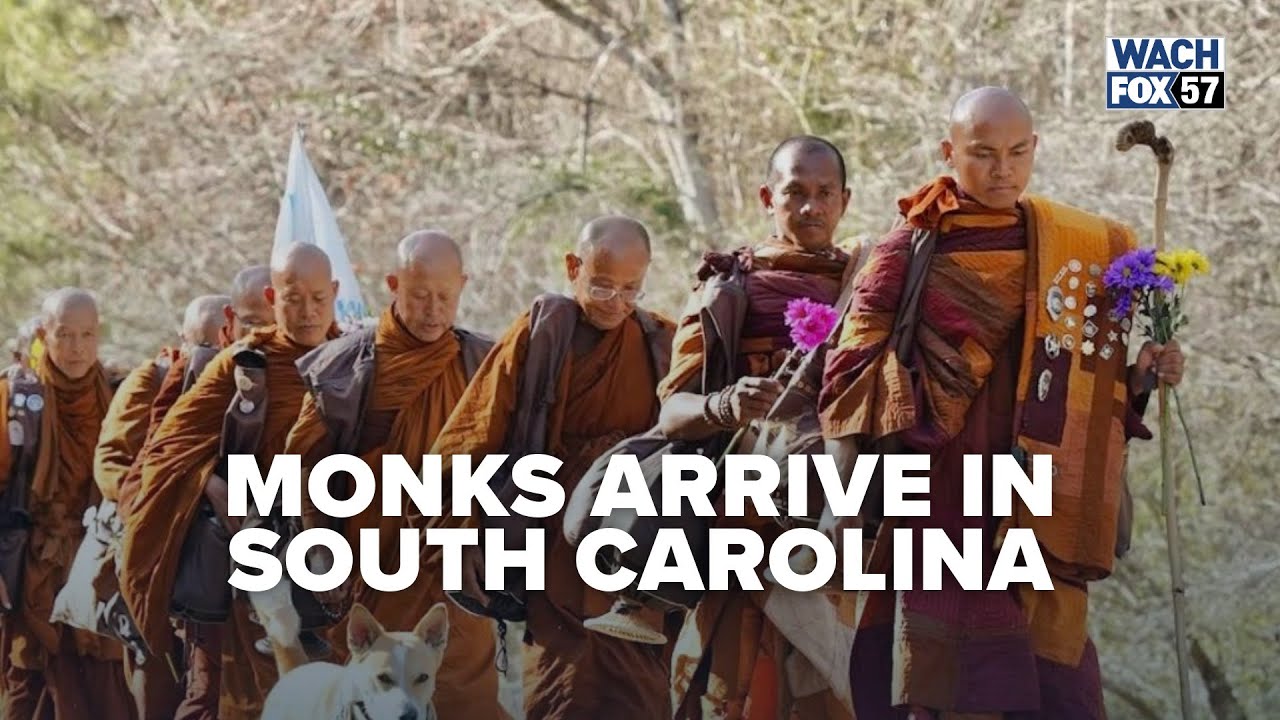 Buddhist Monks Reach South Carolina on 'Walk for Peace'