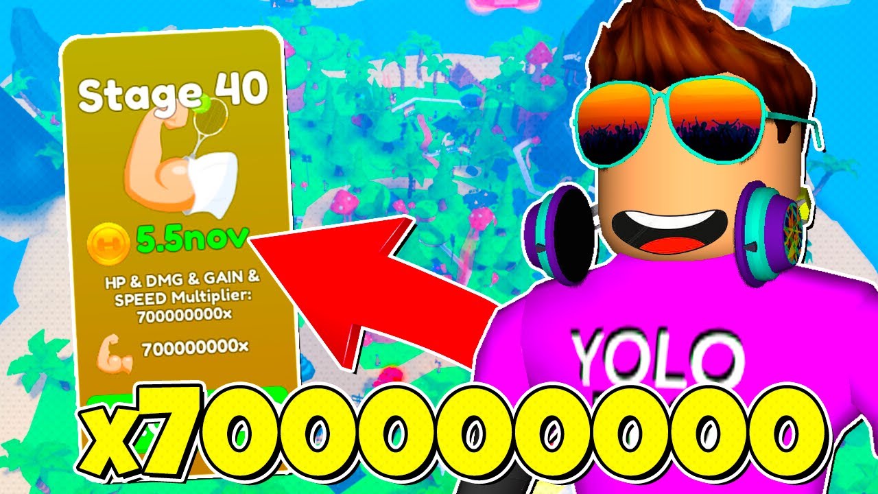ШОК! ПОЛУЧИЛ x700000000 БУСТ В LIFTING TITANS В РОБЛОКС! ROBLOX