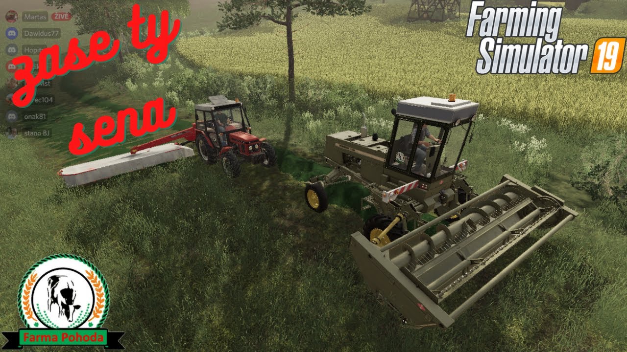 🚜 Zase ty sena 🌞 Farma Pohoda FS