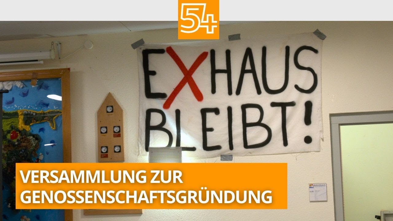 Ex-Haus bleibt: Versammlung zur Genossenschaftsgründung