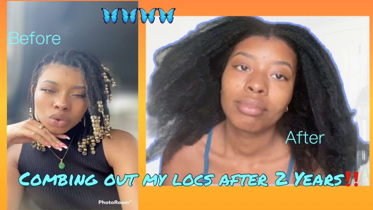 Combing Out My Locs After 2 Years‼️‼️ | Part One