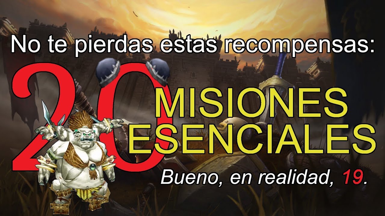 20 Misiones & Objetos IMPRESCINDIBLES | WoW Classic ESPAÑOL |