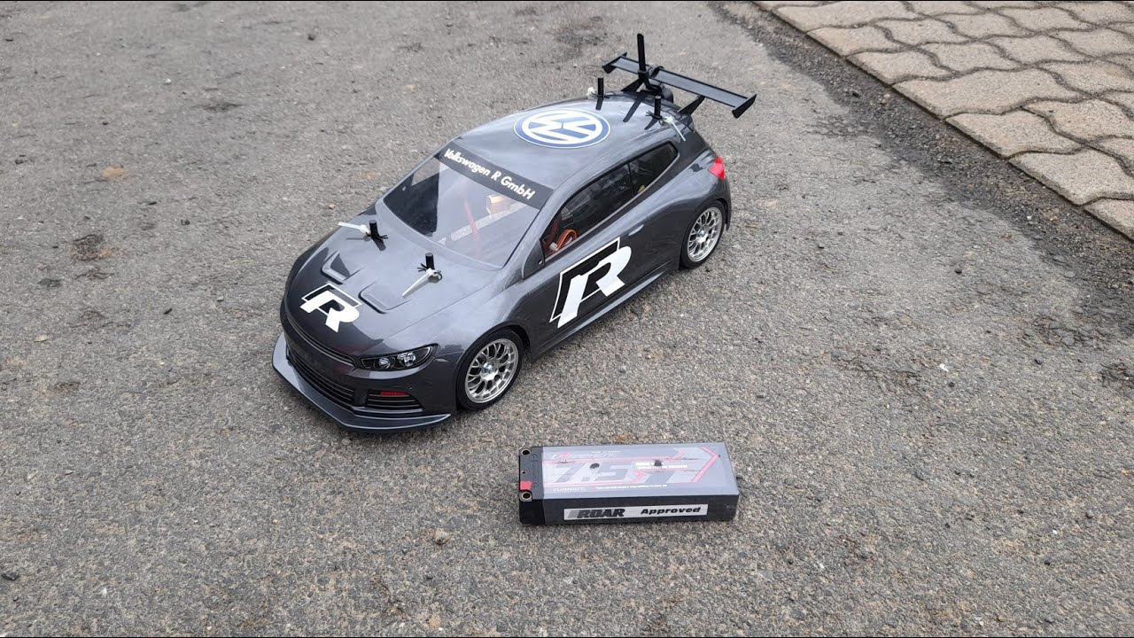 Tamiya TT01-E 3000KV Brushless Speedrun an 2S