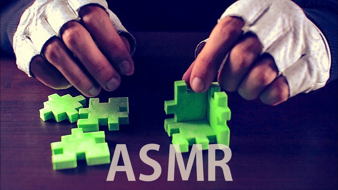 ASMR PUZZLE Solving 😴NO TALKING 💚3D FOAM Cube #1