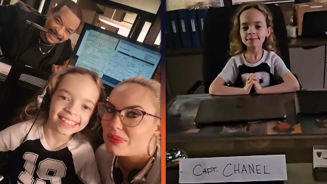 Ice-T and Coco's Daughter Chanel Hijacks Law and Order Set