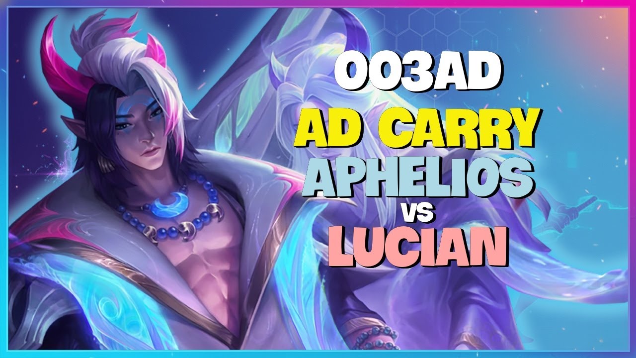 Cách 003ad xử lý combo Aphelios đỉnh cao tại rank Thách Đấu Trung Quốc Vietsub