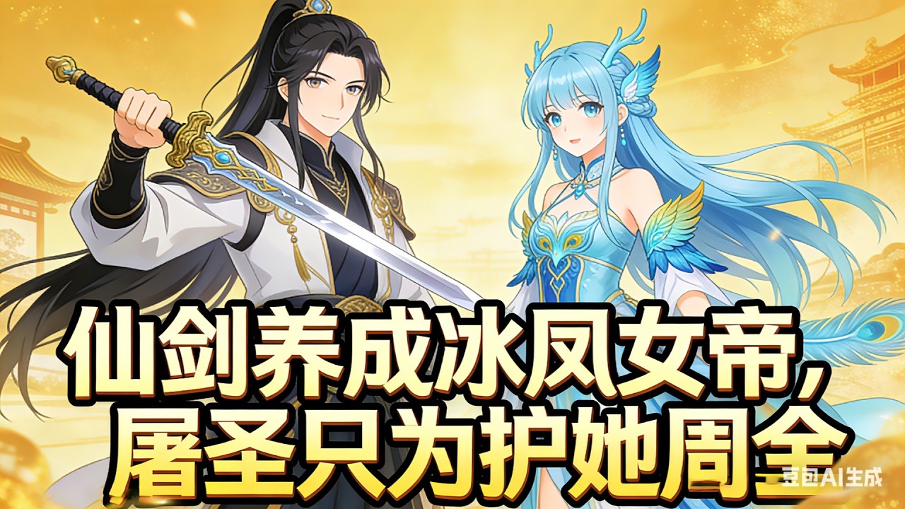 仙剑养成冰凤女帝，屠圣只为护她周全#修仙小說#劇情#動漫解說 #故事