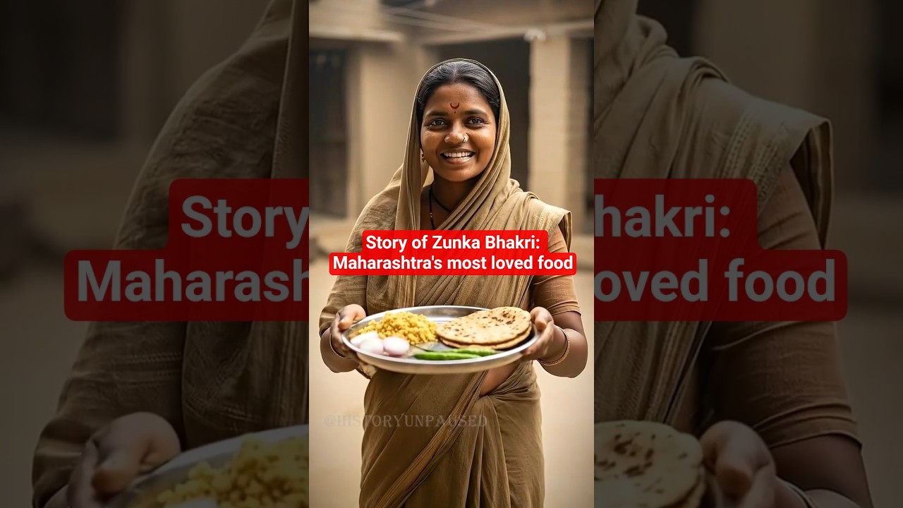 Why Zunka Bhakri Is Maharashtra&rsquo;s Most Loved Food? #zunkabhakar #maharashtra #food #indianfood