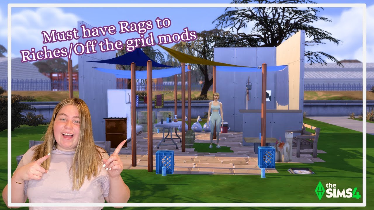 Realistic Rags to Riches Mods for Sims 4🐟🔥| Survive With These Off-the-Grid Add-Ons