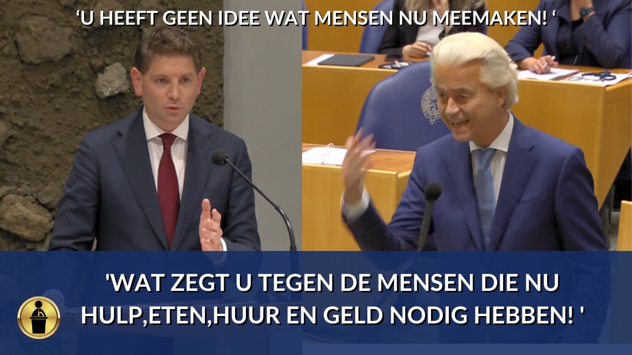 WILDERS confronteert PATERNOTTE met toenemende armoede in Nederland!