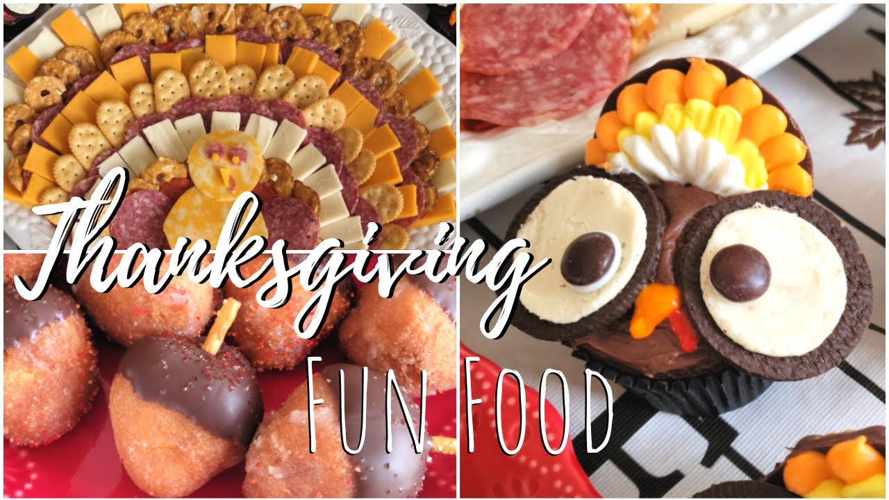 Fun Thanksgiving Food Ideas for Kids || Thanksgiving Treats with Southern Wife Everyday Life