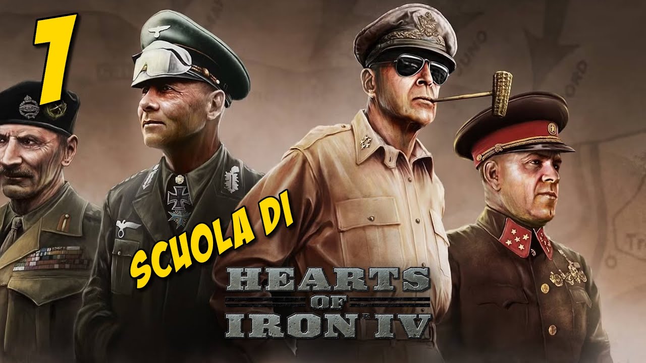 SCUOLA DI HEARTS OF IRON IV || LE BASI || #1 || MA IO COSA DEVO FARE ALL'INIZIO ?