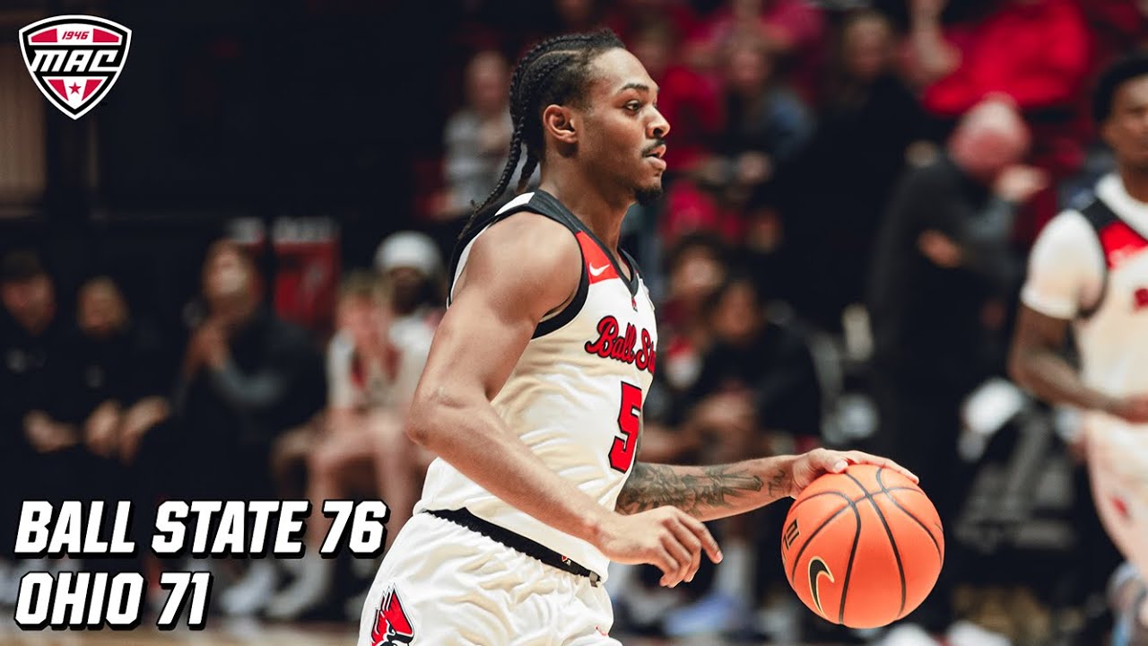 MAC MBB: Ball State Highlights vs. Ohio | 1.16.26