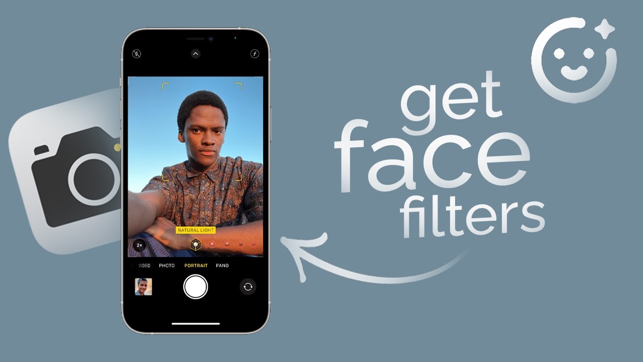 How to Get Face Filters on iPhone Camera (tutorial)