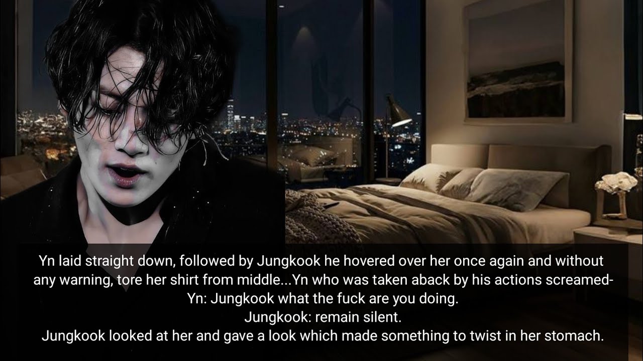 Your mafia husband gets angry and punishes you because you disobeyed him. Jungkook mafia FF