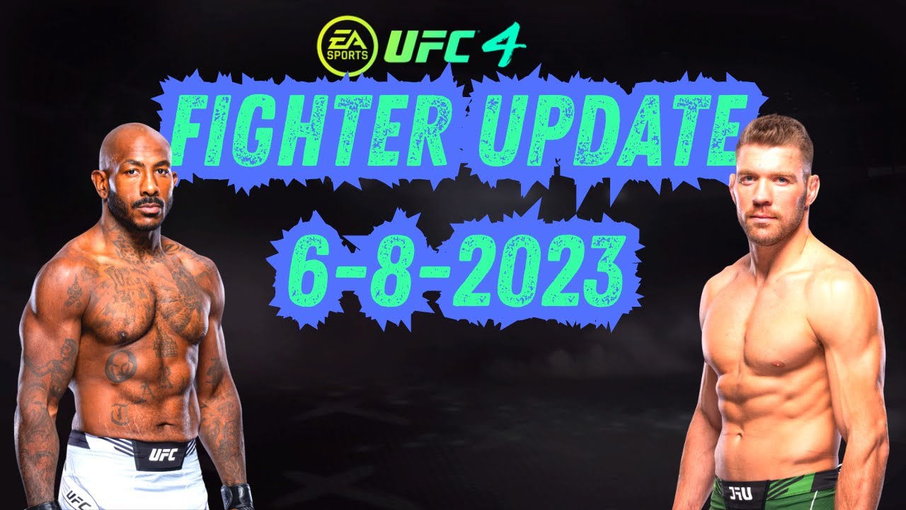 UFC 4 FIGHTER UPDATE -STAT CHANGES(CHECK DESCRIPTION)