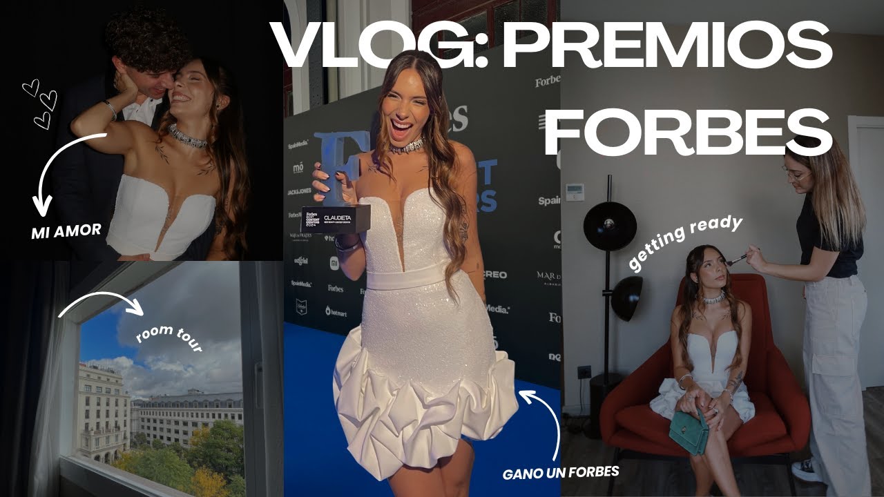 GRWM gala Forbes🧖🏼‍♀️ || Me llevo el PREMIO🌟