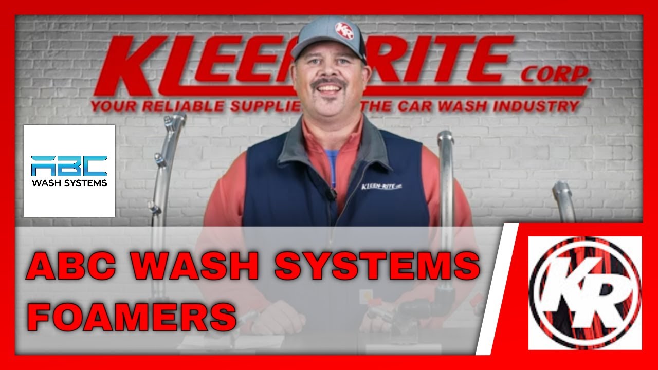 ABC Wash Systems Foamers Now Available at Kleen-Rite!