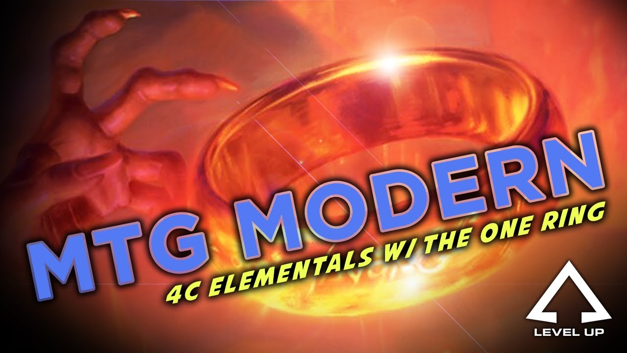 MTG Modern Mondays - 4C Elementals w/ The One Ring  by Tomas Hoffman