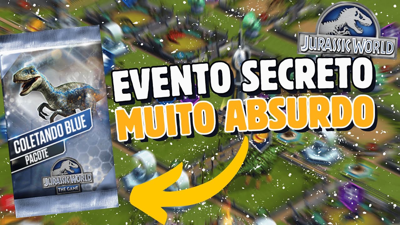 ESSE EVENTO DESBLOQUEIA A BLUE E É MUITO ABSURDO!!! .Jurassic World