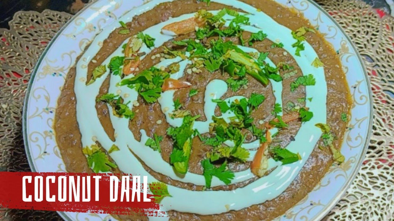 creamy coconut masoor daal recipe | |black lentil | special masoor recipe by Sherry  | 16 Apr 2024