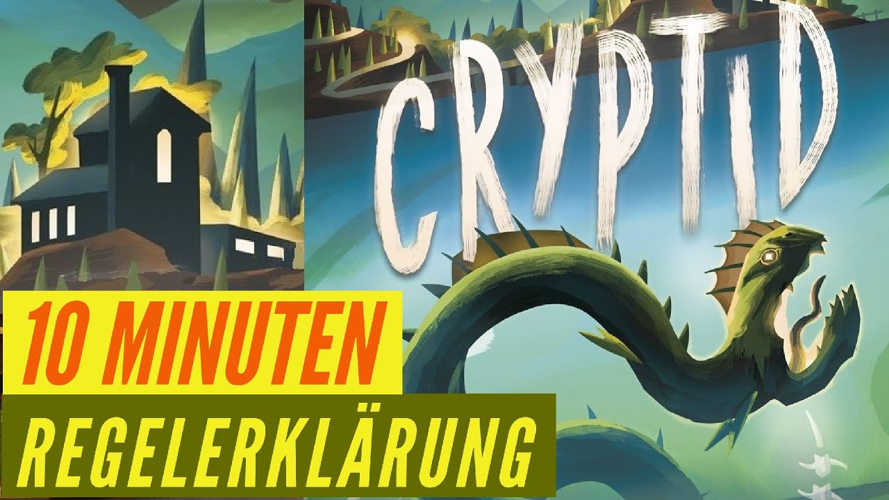 Cryptid - Regeln - Aufbau - Anleitung Regelerklärung - Deduktionsspiel