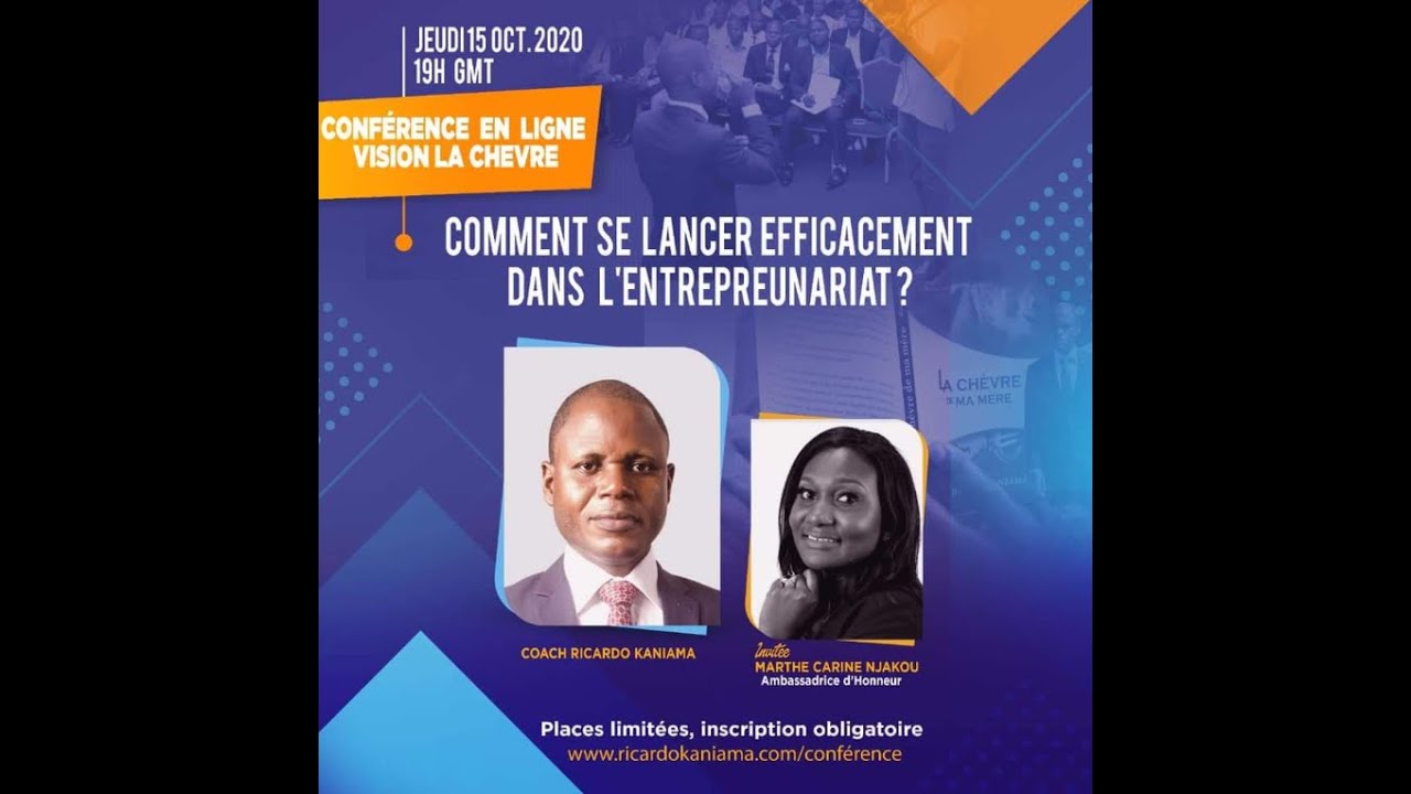 Comment se lancer efficacement dans l'entrepreunariat ?  Avec Marthe Carine Njakou