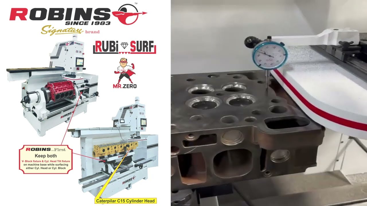 Robins Rubi Surf 1.9 Heavy Duty surfacing machine