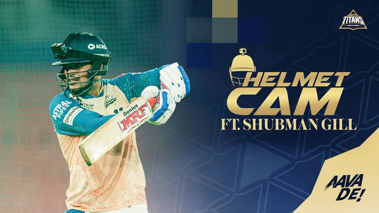 Helmet Cam ft. Shubman Gill | TATA IPL 2025 | Gujarat Titans