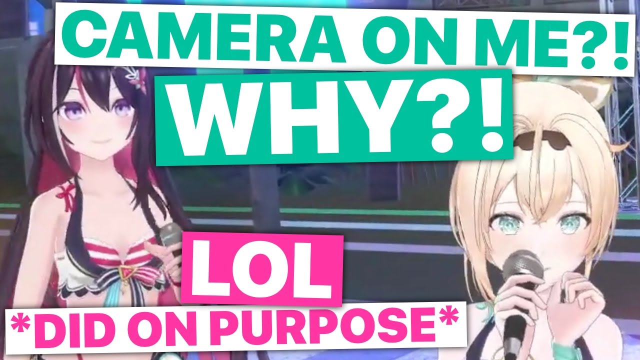 AZKi Puts Camera Shy Iroha In Spotlight (Iroha, AZKi / Hololive) [Eng Subs]