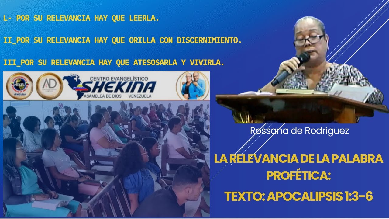 TEMA: LA RELEVANCIA DE LA PALABRA PROFETICA