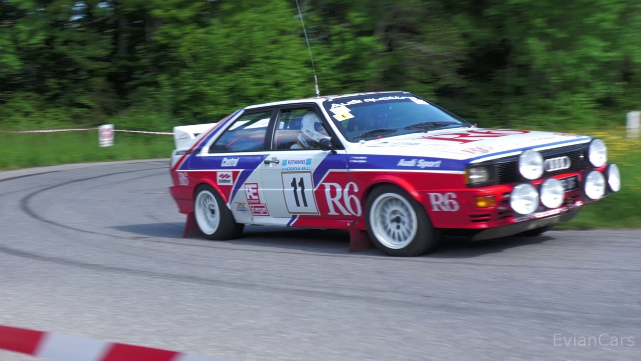 Historic Uphill of La Vernaz 2025 - Escort MK2 Gr4, Audi Quattro x2, R5 Turbo x7, 930 Turbo