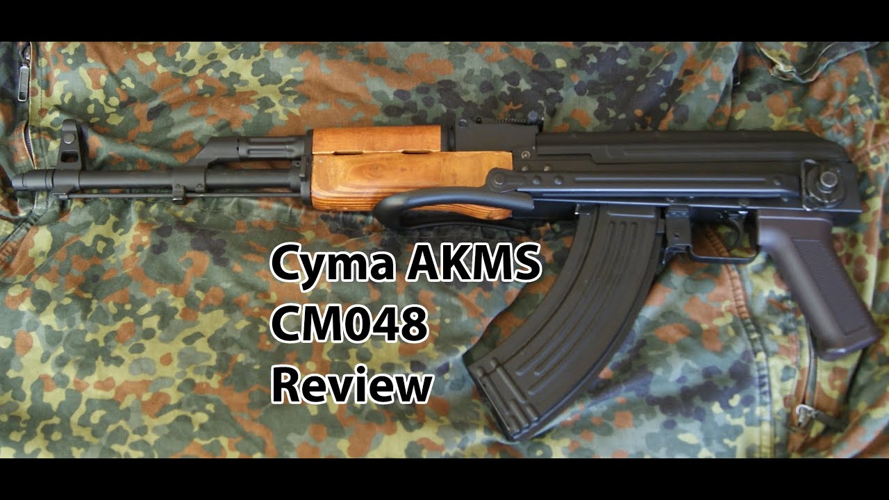 Обзор Cyma AKMS CM048 &mdash; настоящее дерево и металл &mdash; 6-мм пневматический страйкбольный пистолет &mdash; AK47
