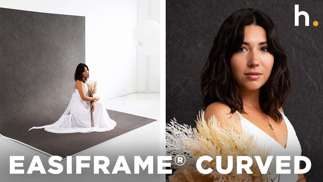 WORLD'S FIRST PORTABLE CYCLORAMA BACKDROP? Easiframe® Curved Backdrop Kit Unboxing and Review