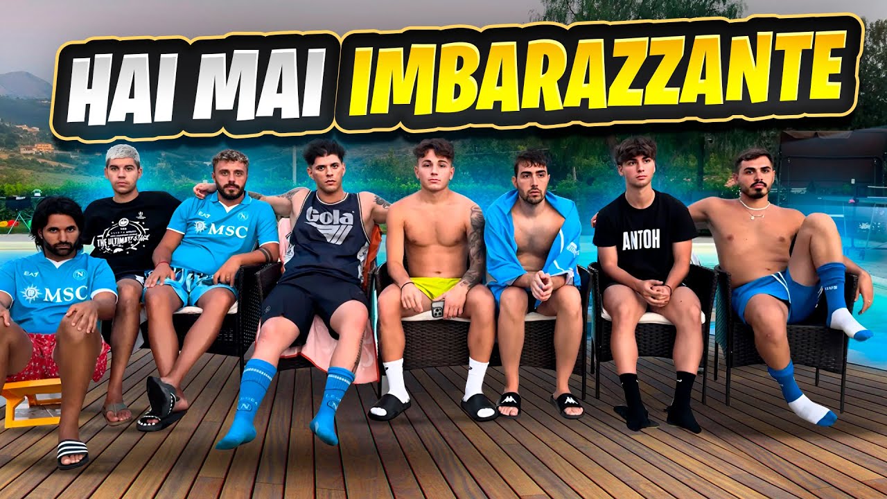 HAI MAI IMBARAZZANTE😰in VILLA NAPOLI CREATORS..!!😱