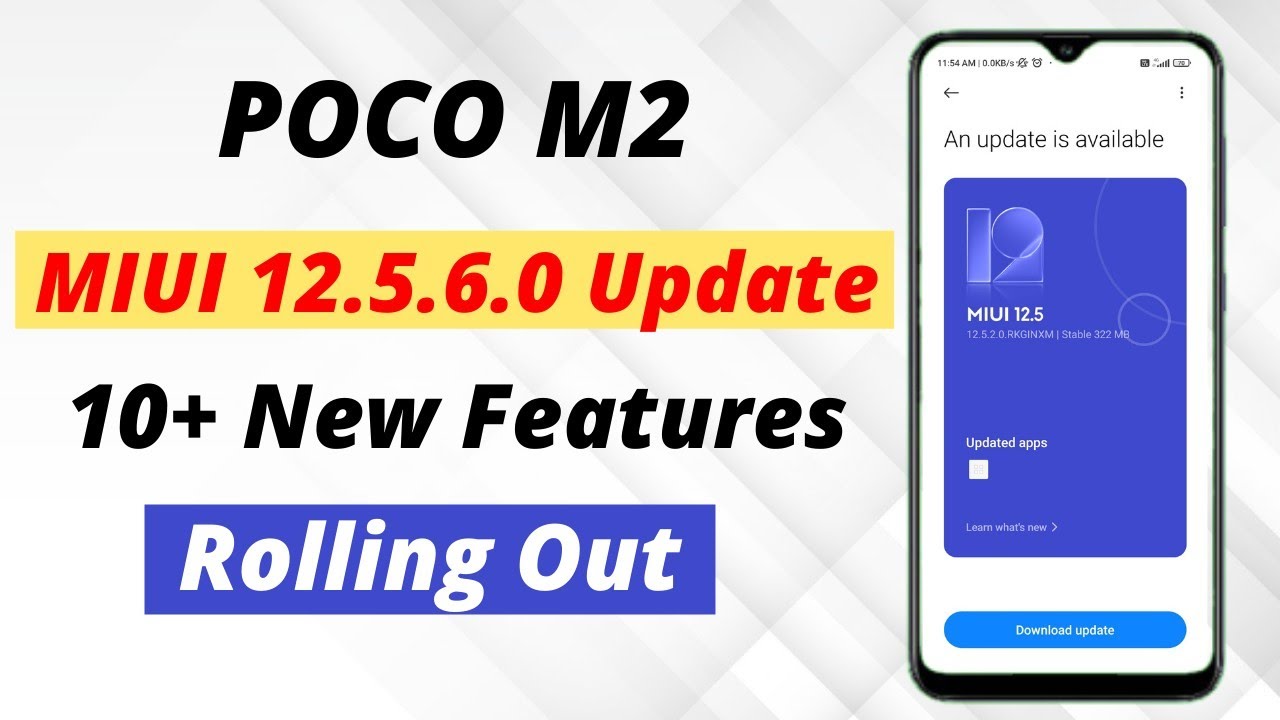 Poco M2 MIUI 12.5.6.0 Update [ Android 12 ] 10+ New Features | Battery Drain | Poco M2 New Update