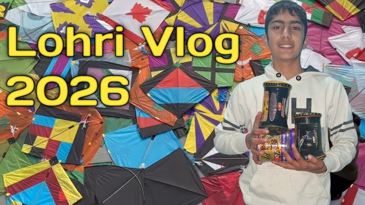Lohri vlog 2026🤩 | Special Lohri vlog | Patangbazzi sangrur | 🤩