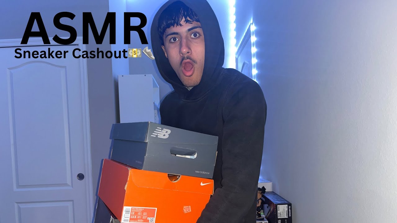 INSANE SNEAKER CASHOUT! (BUYING SHOES ASMR) SHOE STORE ROLEPLAY ASMR