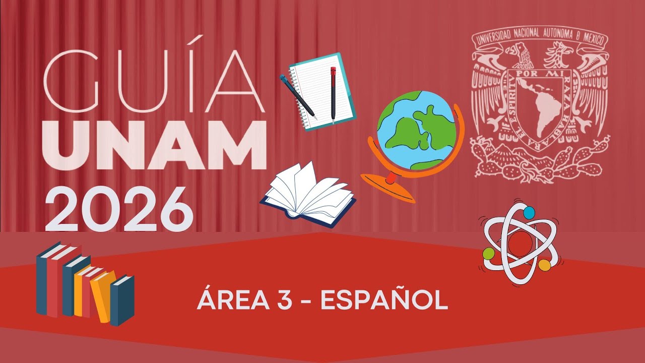 Guía UNAM 2026 (Área 3 Ciencias Sociales - español)
