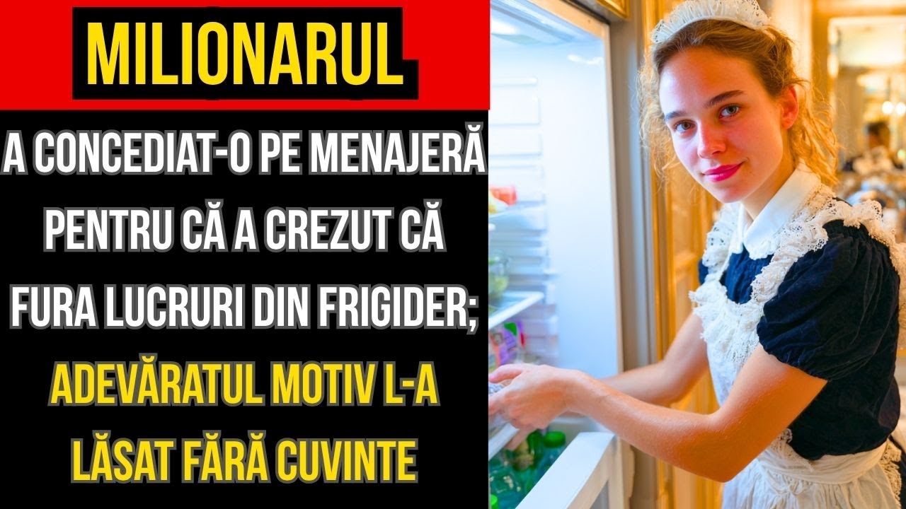 MILIONARUL a CONCEDIAT-O pe MENAJERĂ crezând că FURA din FRIGIDER, dar ADEVĂRUL l-a ȘOCAT...