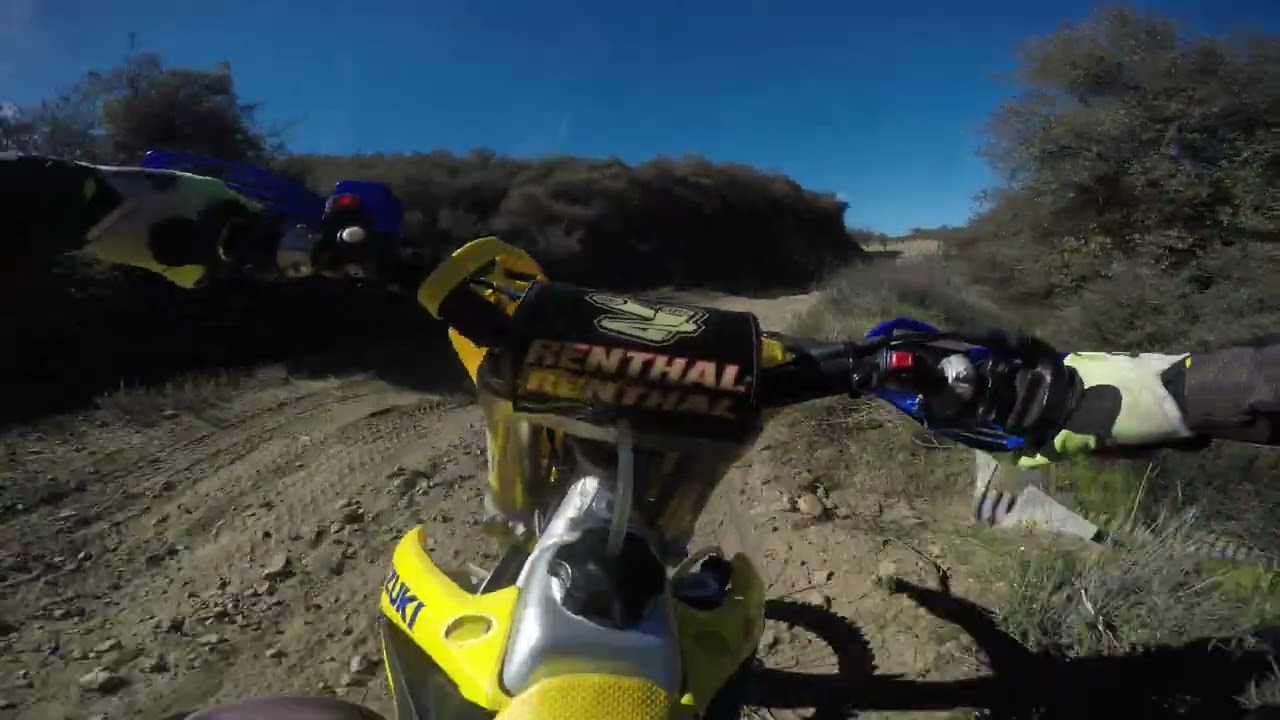 Pine Valley Trail on a #suzuki  RMZ450 