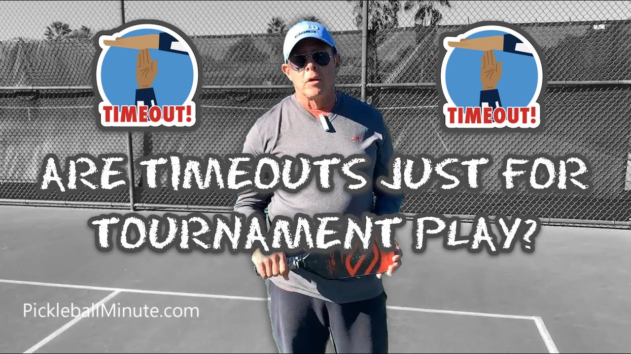 Why take a timeout during social play? - Pickleball Minute